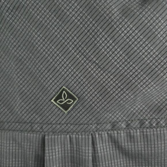 Prana breathable short sleeve button down shirt mens blue small 5558 - Picture 4 of 10